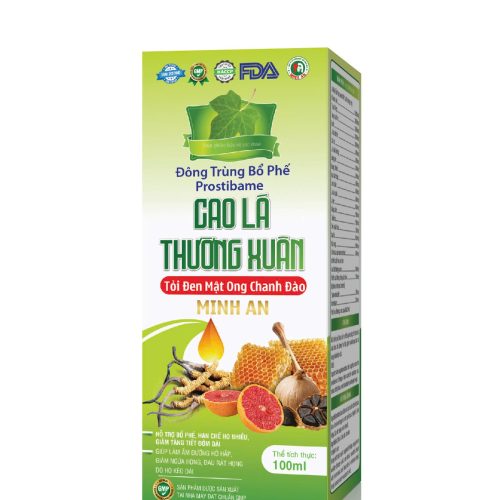 Siro ho Cao Lá Thường Xuân giảm ho, ngứa họng